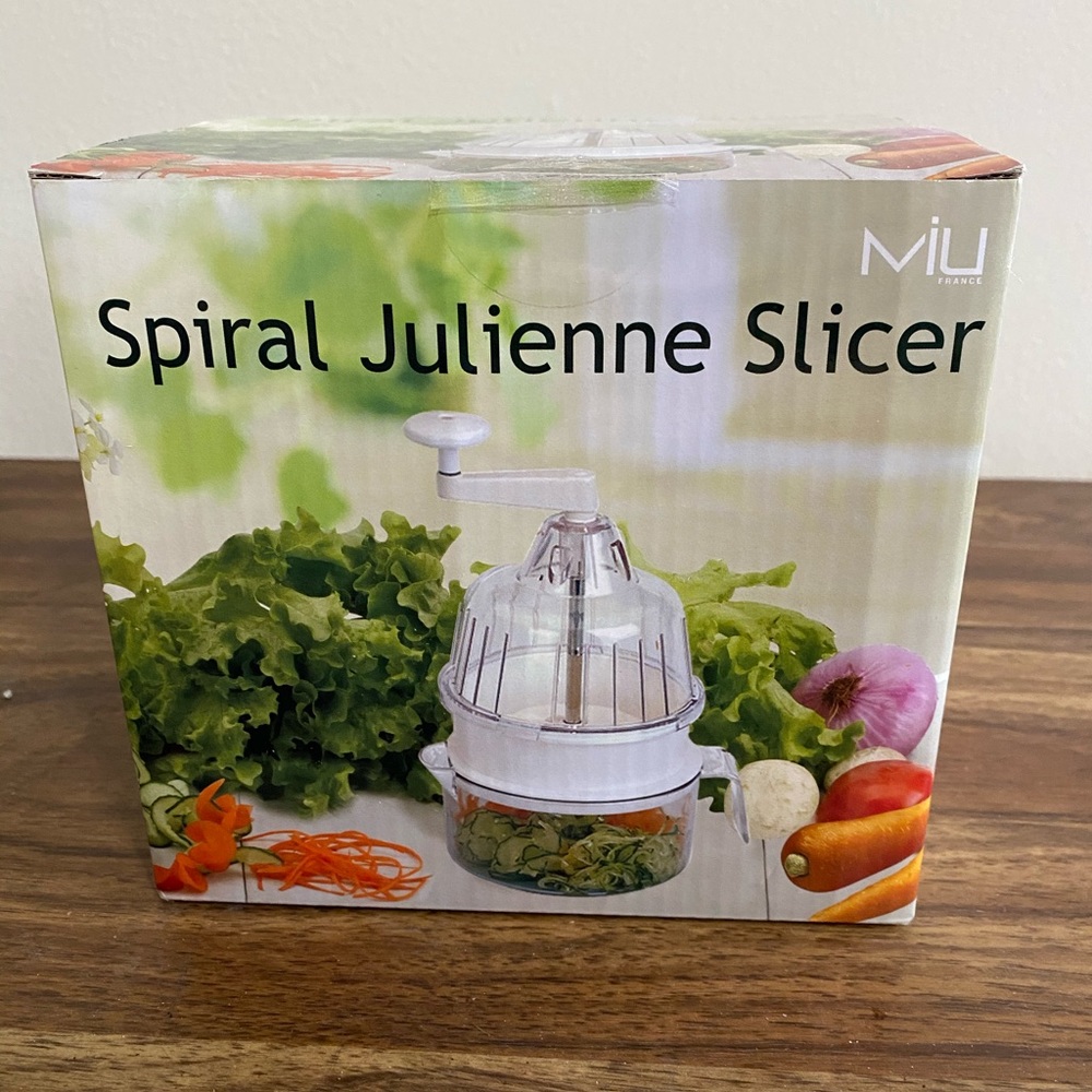 Spiral Julienne slicer